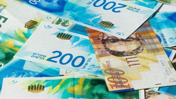 أسعار صرف العملات مقابل الشيكل