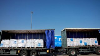 دفعة مساعدات جديدة تصل قطاع غزة مساء الثلاثاء 8 يوليو 2025